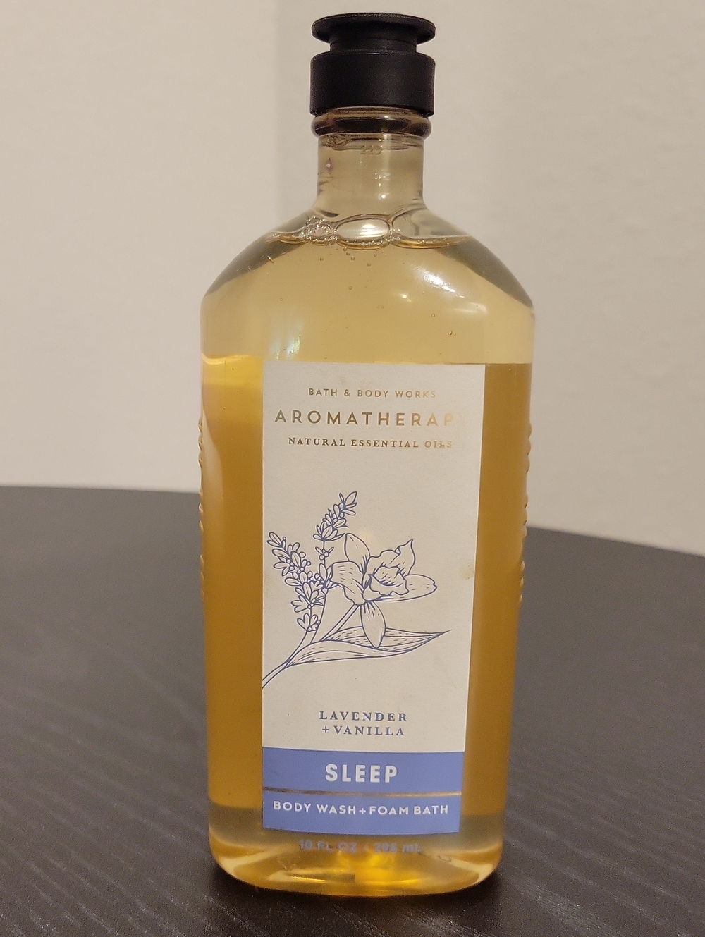 Bath & Body Works Sleep Body Wash - Soft Gold & Blue Label